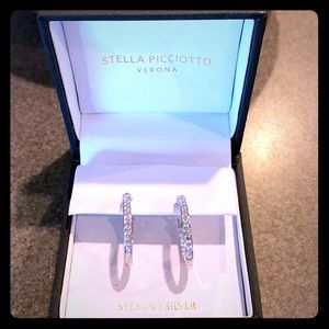 Stella Picciotto sterling silver earrings